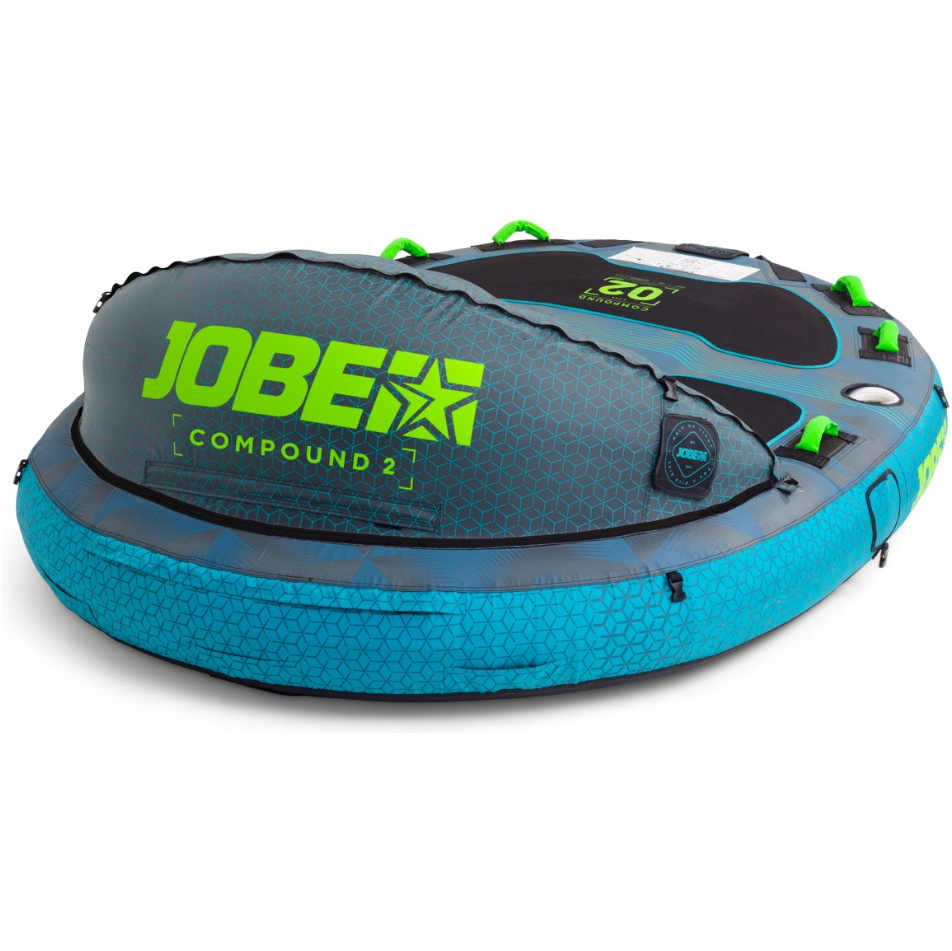 2026 Jobe Compound 2 Person Towable 230225002 - Grey / Blue
